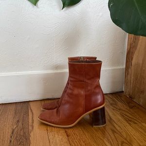 ALOHAS square-toe ankle boots